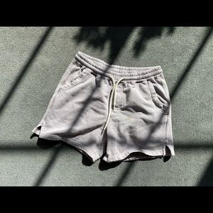 Lavender Cozy Sweat Shorts